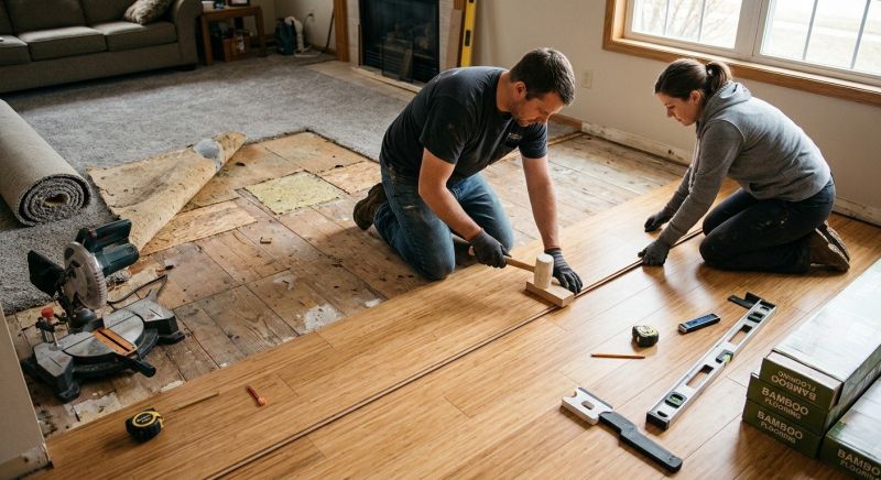 Bamboo Flooring Installation in Sanford, FL