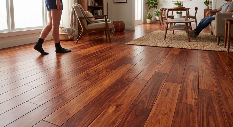Cherry Floor Installation in Oviedo, FL