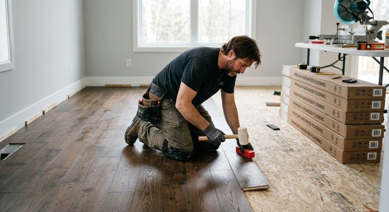 Hardwood Floor Installation in Deland, FL