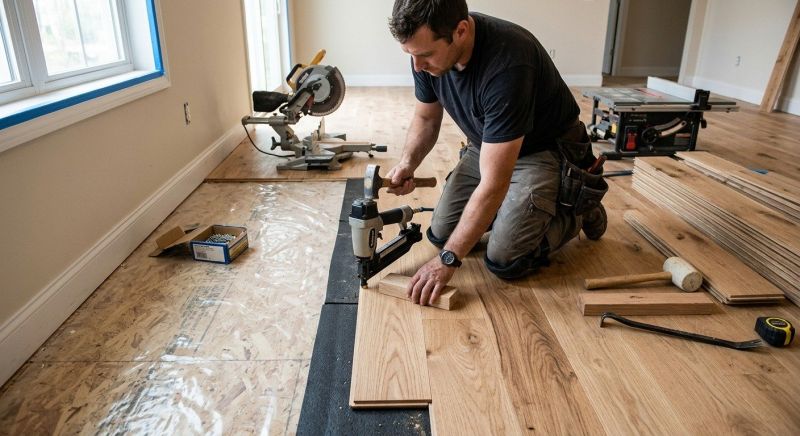 Hardwood Floor Installation in Maitland, FL