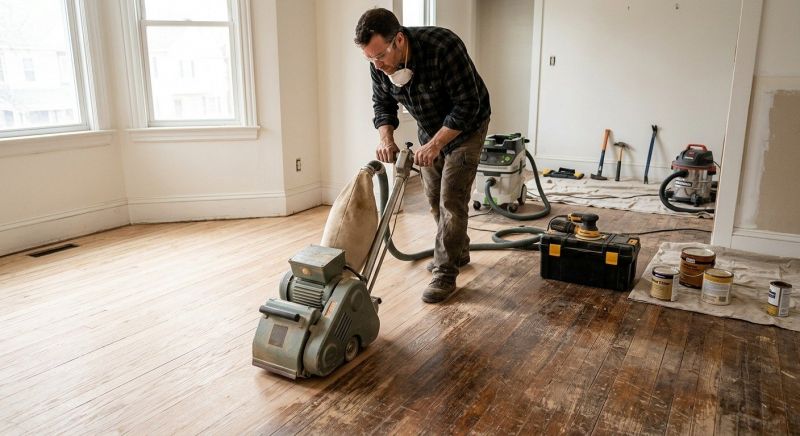 Hardwood Floor Renovation in Sanford, FL