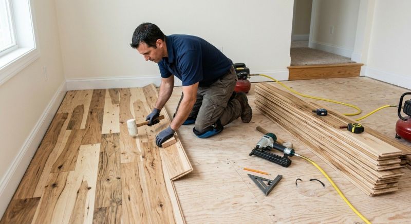 Hickory Floor Installation in Sanford, FL