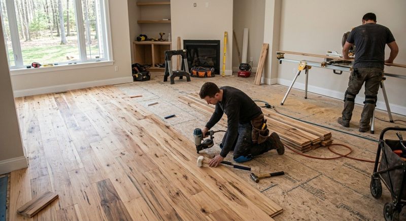Hickory Floor Installation in Sanford, FL