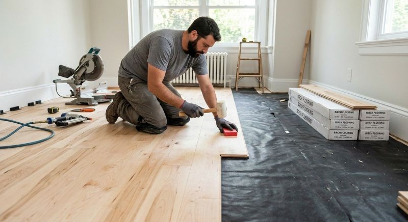 Maple Flooring Installation in Geneva, FL