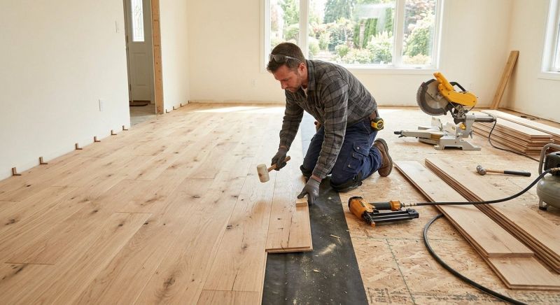 Oak Floor Installation in Apopka, FL