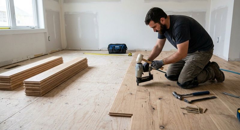 Oak Floor Installation in Deland, FL