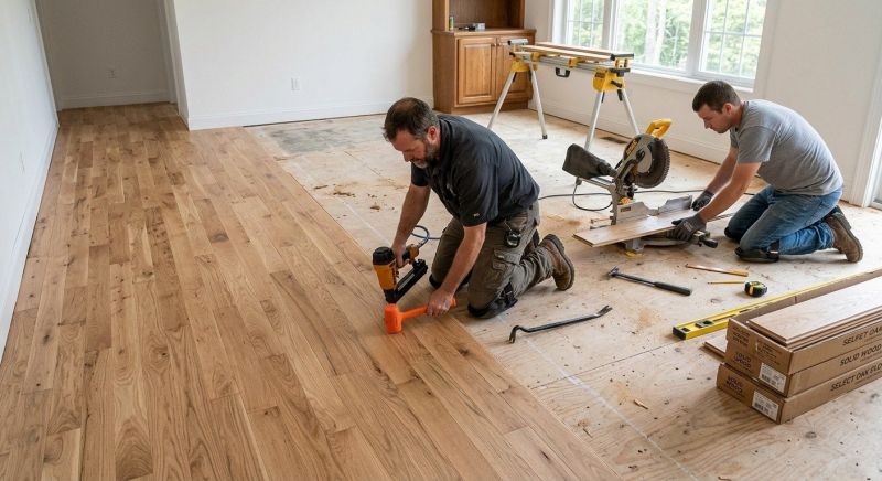 Oak Floor Installation in Deland, FL