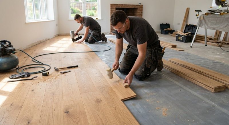 Oak Floor Installation in Sanford, FL