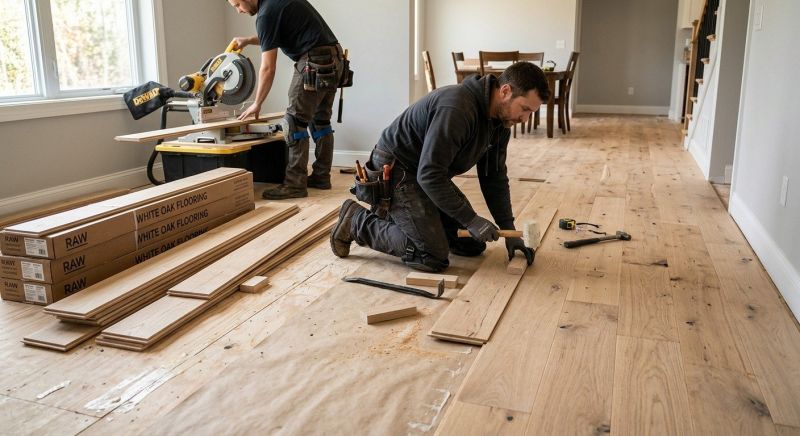 Oak Floor Installation in Maitland, FL
