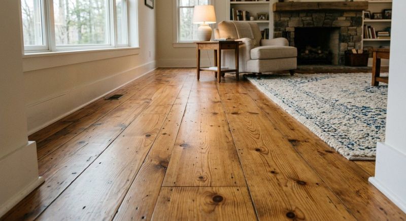 Pine Floor Installation in Sanford, FL