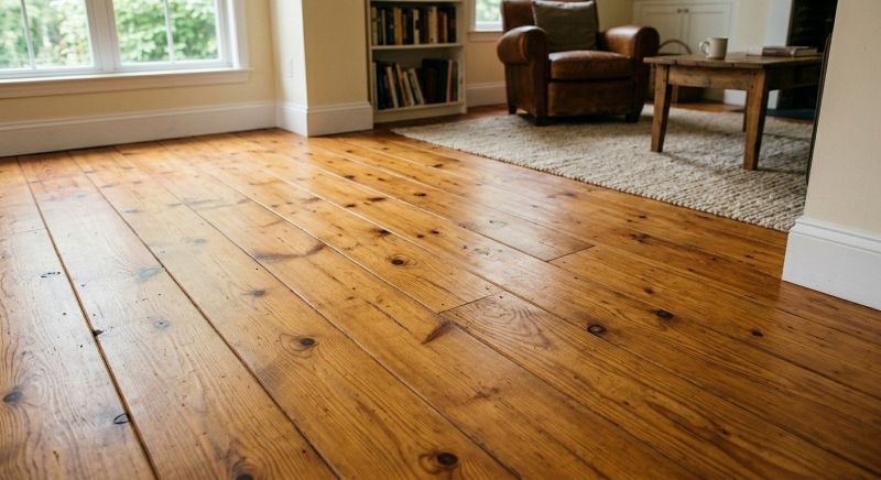 Pine Floor Installation in Sanford, FL