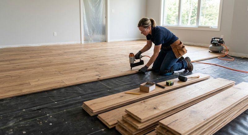 Plank Floor Installation in Sanford, FL