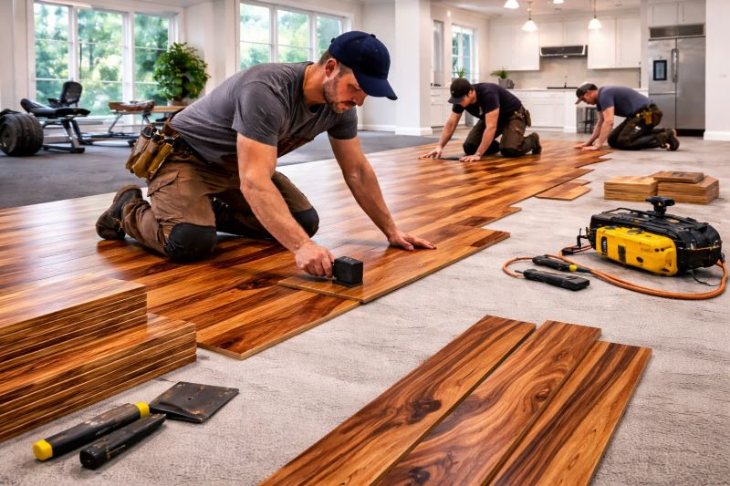 Teak Flooring Installation in Sanford, FL