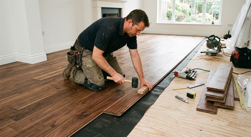 Walnut Flooring Installation in Sanford, FL