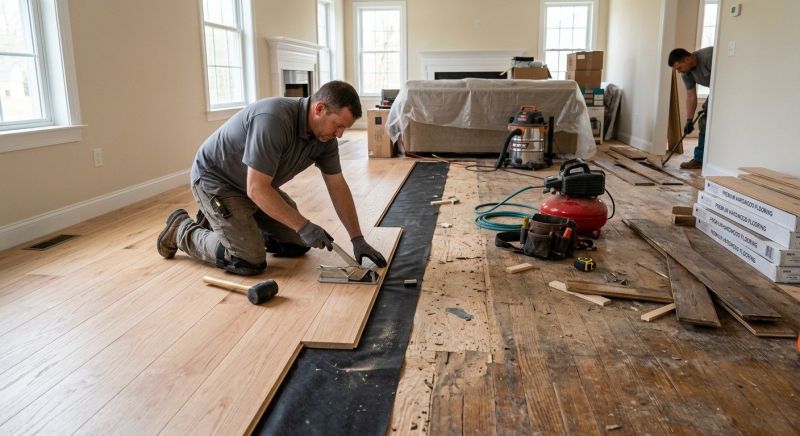 Wood Floor Replacement in Lake Mary, FL