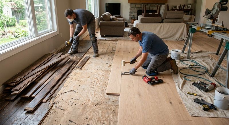 Wood Floor Replacement in Maitland, FL